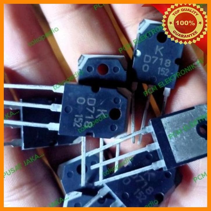 [PEP] TRANSISTOR TR ORIGINAL D718 D 718 2SD718 2SD 718 ASLI KEC ORI ORIGINAL