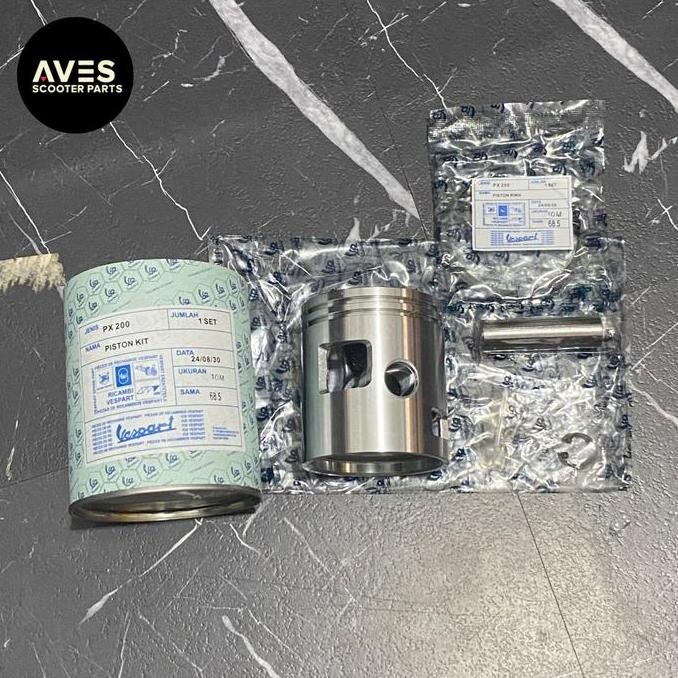 BEST PISTON KIT SEHER VESPA SPARTAN 200CC RICAMBI 6M/8M/10M/12M