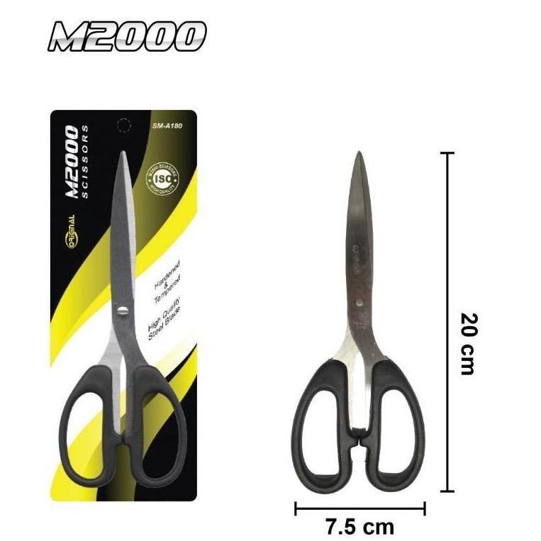 

''Terlaris" Gunting Kertas High Quality Stainless Steel Scissors Besar 20Cm (Kode 180), Sedang 16Cm (Kode 16), Kecil 12Cm (Kode 14) Murah