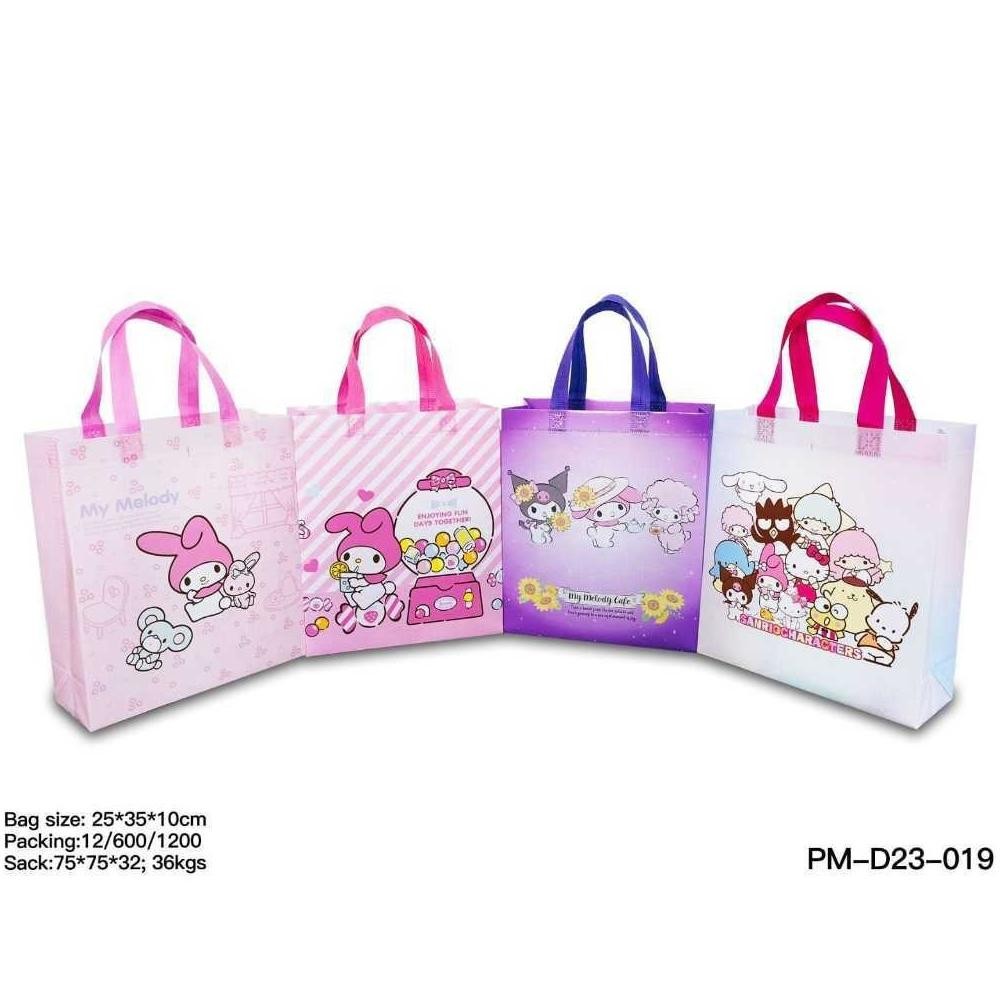 

''Terlaris" (1Pc) Tote Bag Goodie Bag Tas Ulang Tahun Anak Ukuran Besar Murah