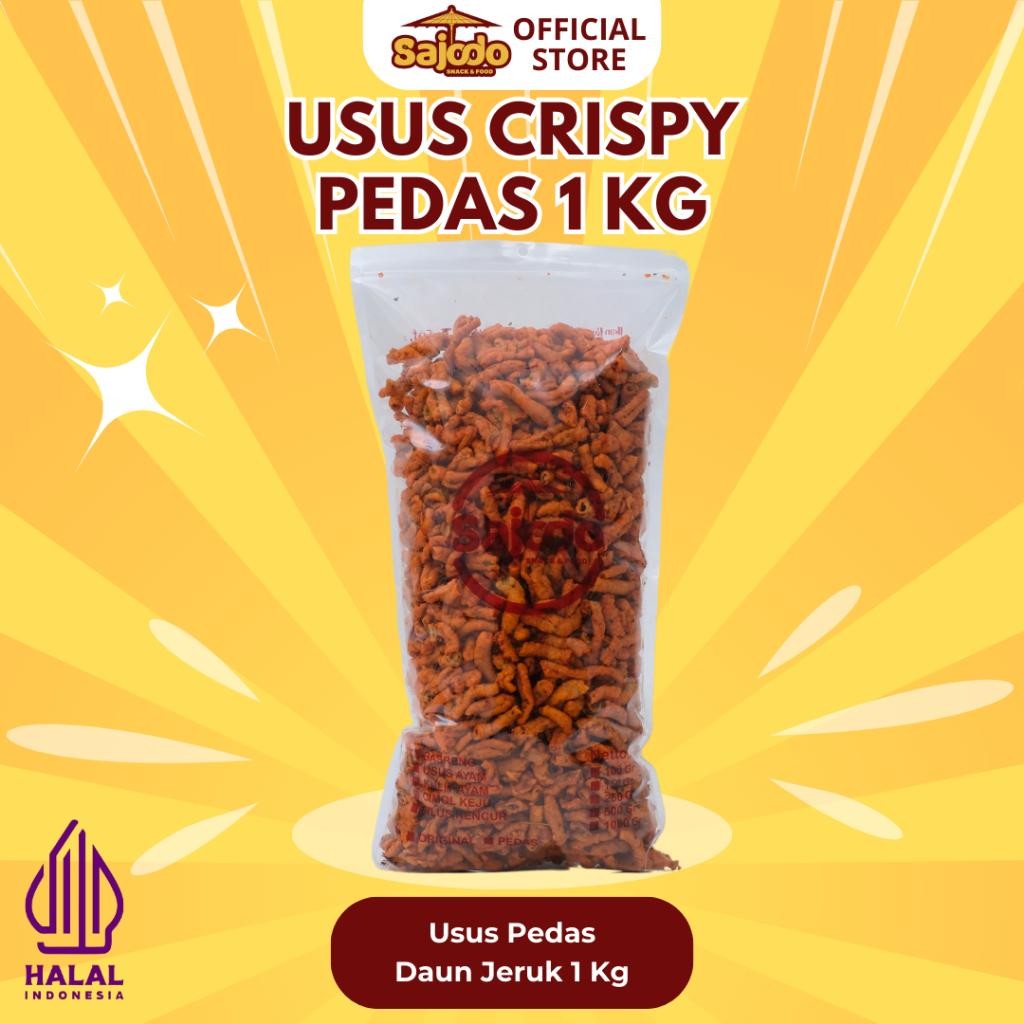 

NEW PRODUCT USUS AYAM CRISPY DAUN JERUK SAJODO SNACK & FOOD (250 GR, 500 GR, 1 KG) NATURES TOUCH.
