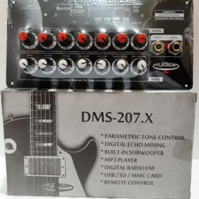 Kit Tone Control Stereo Mixing Dms-207.X Plus Mp3 Bluetooth / Dms207X New Stok