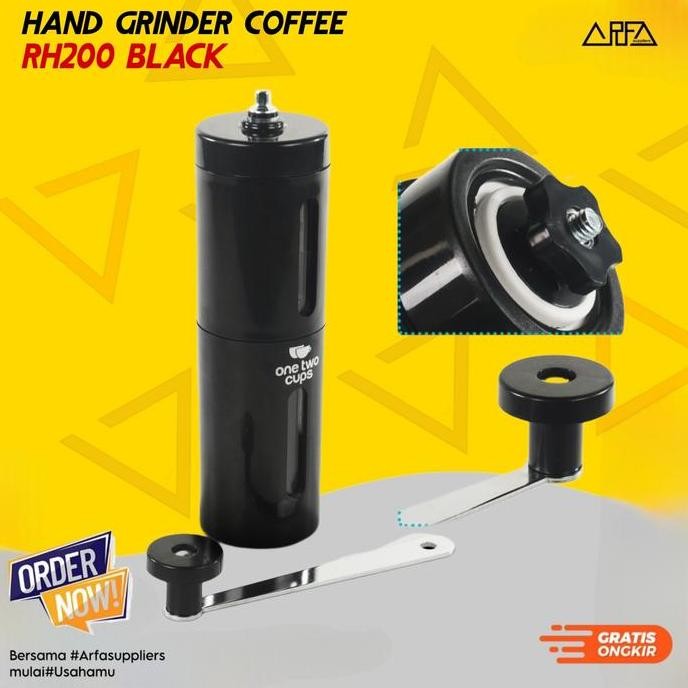 Hand Grinder Kopi Manual RH200 Black