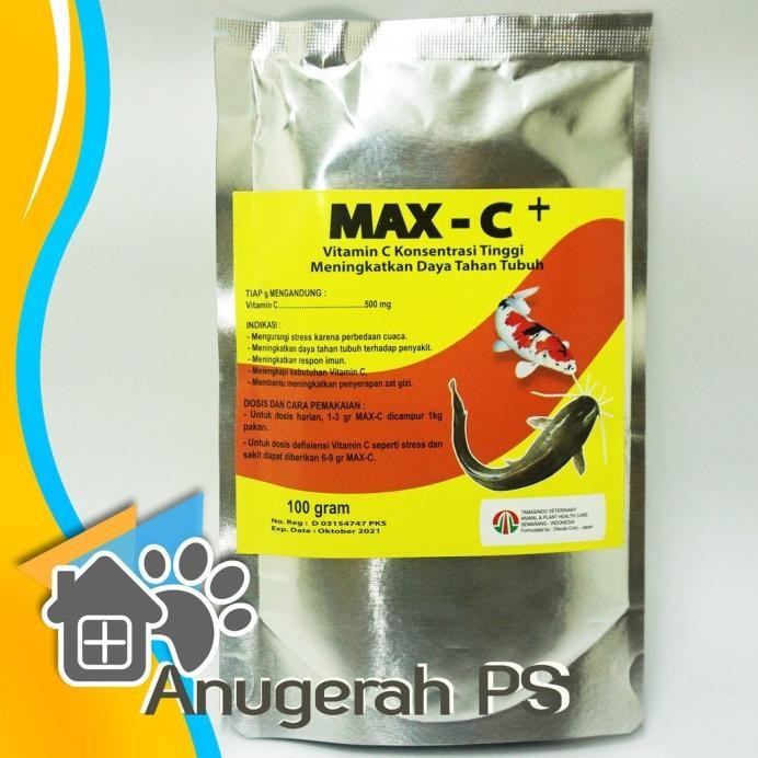 

Terlaris Max-C+ Tamasindo Vitamin C Khusus Ikan Dosis Tinggi Asli Tamasindo