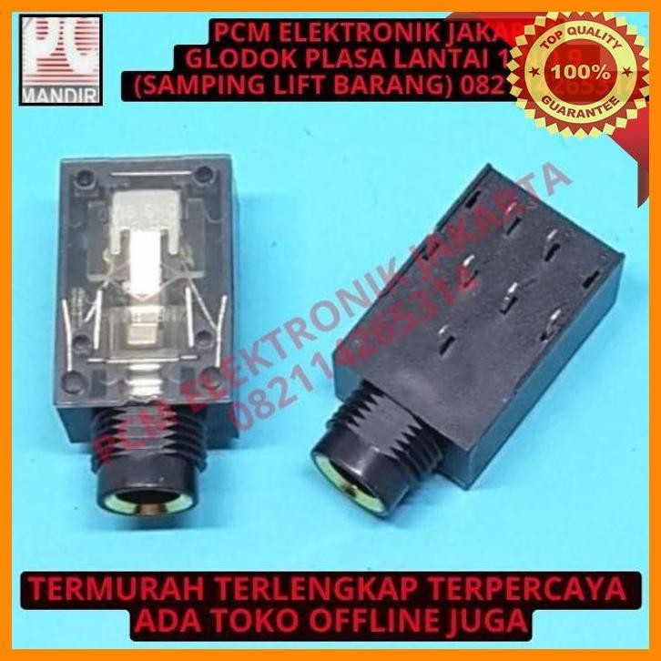 [PEP] SOKET SOCKET AKAI PHONE STEREO 7P 7PIN 7 PIN 7KAKI KAKI PCB