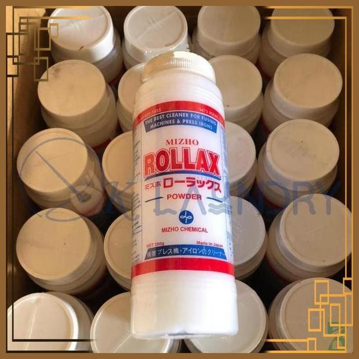 

[OLD] MIZHO ROLLAX POWDER BUBUK SILIKON PEMBERSIH UNTUK MESIN PRESS SETRIKA