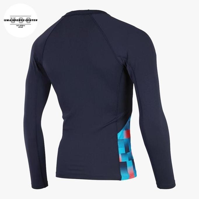 Original Baju Renang Pria Speedo Men End+ Splice Rash Top