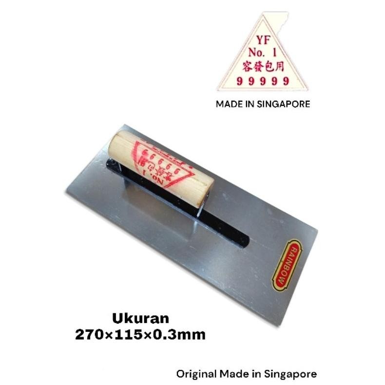 TERMURAH Raskam 99999 Kereta Api Dan Rainbow 28 Cm Sudu Plamir Skim Acian Licin Plaster Siap kirim