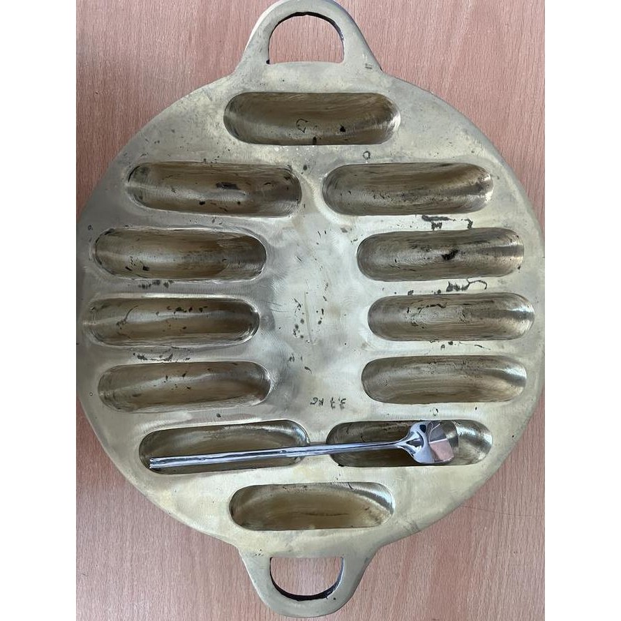 TERMURAH - Cetakan pukis jumbo full kuningan berkualitas