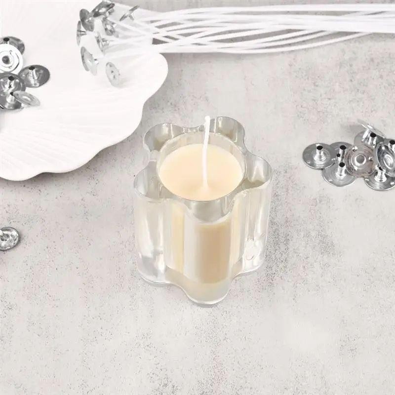 Tali Sumbu Lilin Gulungan 61M Candle Wick Roll Alat Pembuatan Lilin Wicks Tali Sumbu Lilin