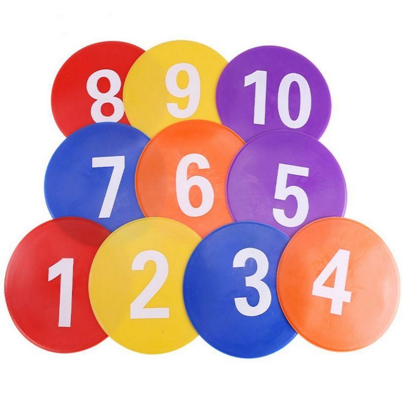 Speeds Agility Training Marker Flat Disc 1 Set Penanda Olahraga Futsal Marker