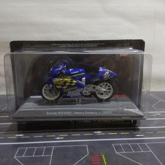 DIECAST MOTOGP RGV 500 KENNY ROBERT JR (2000) 1/18 BY ALTAYA