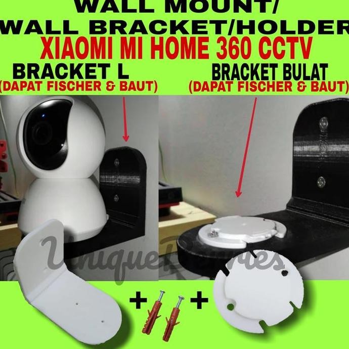 xiaomi cctv 360 wall mount bracket tambahan