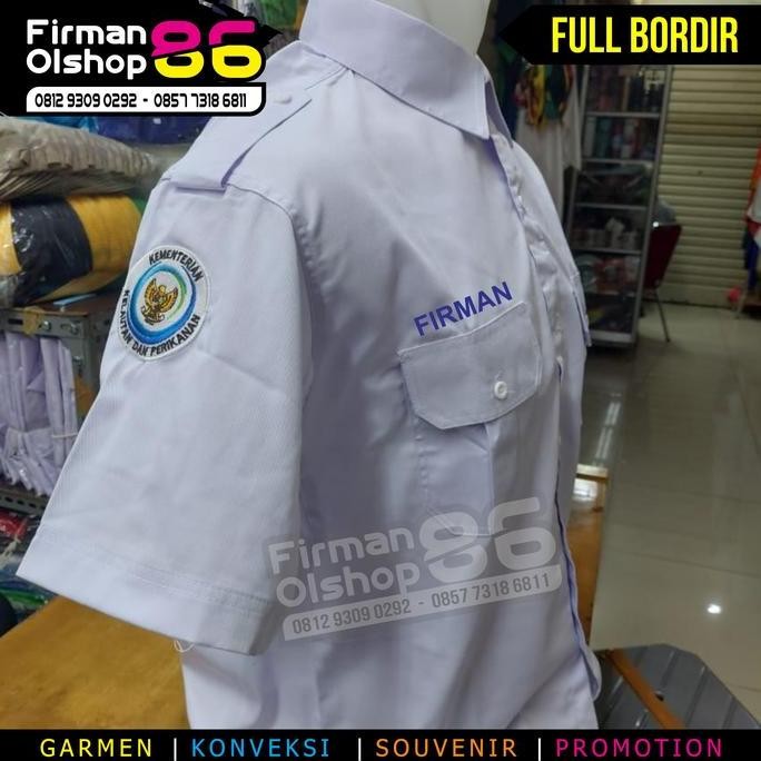 KEMEJA KKP RI SERAGAM KKP RI KEMENTERIAN KELAUTAN DAN PERIKANAN RI NEW