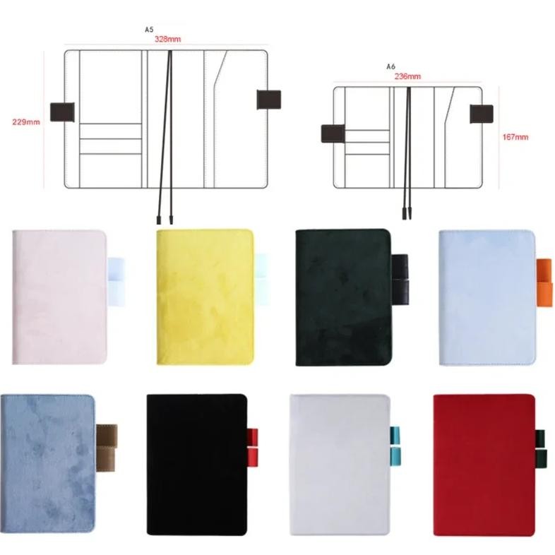 

Fromthenon Notebooks And Journals Cover A5 A6 Hobo Planner Book Covers Fabric Art Protect Shell Student Diary School Stationery