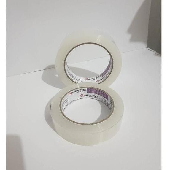 

#@#@#@#@] Isolasi Selotip Nachi Bening Transparan 24 mm 1 inch x 72 Yard