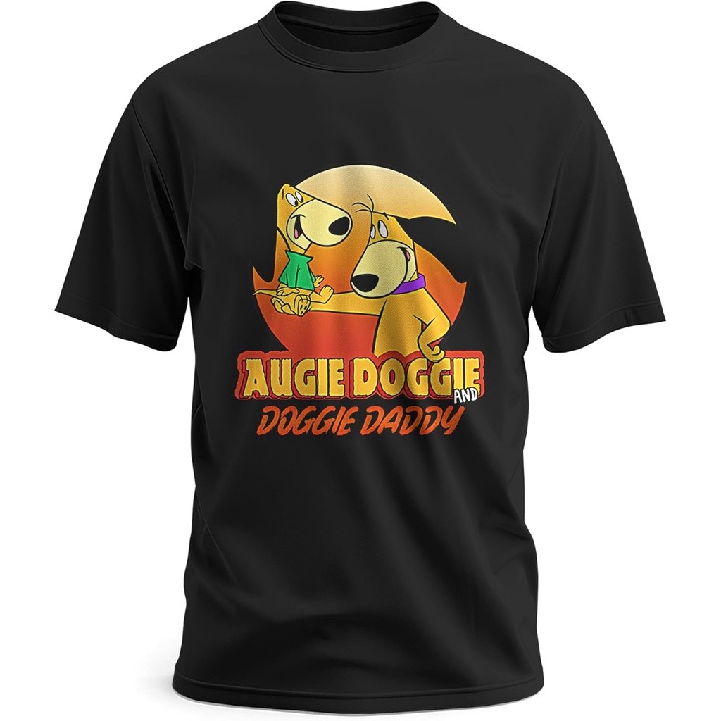 Kaos Augie Big Friend Lengan Doggie Acara dan Anak Laki-laki Wanita Kemeja Doggie Gadis Kemeja Hadia