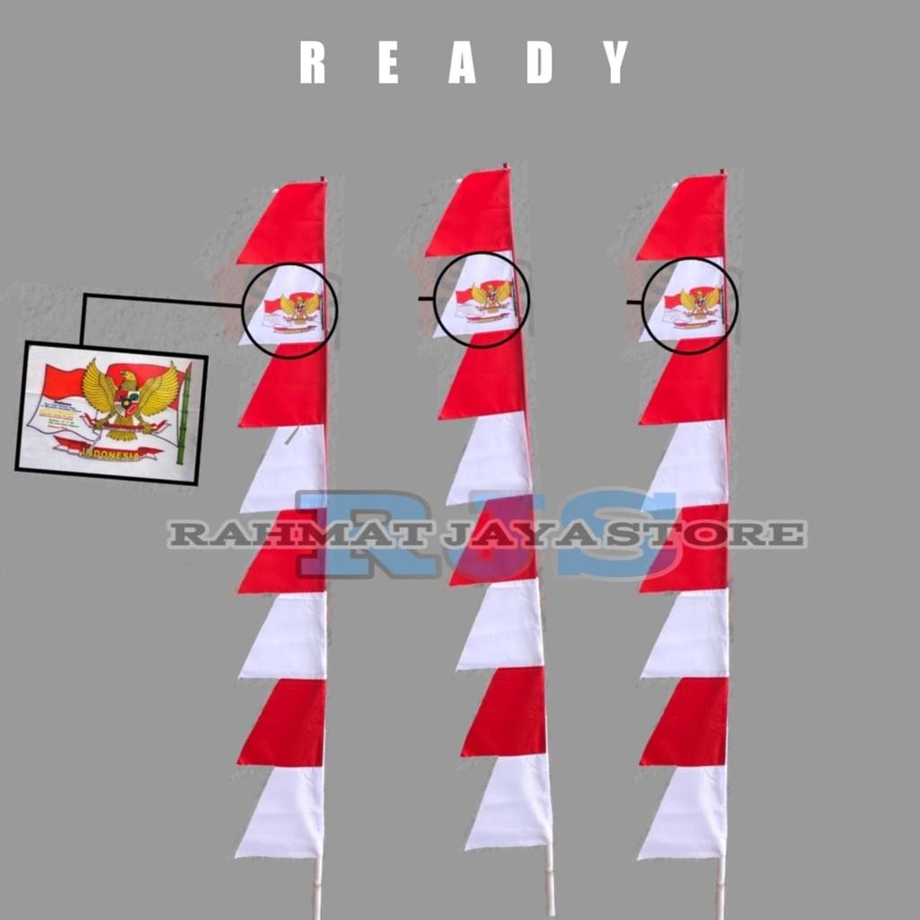 umbul umbul merah putih garuda 1kodi