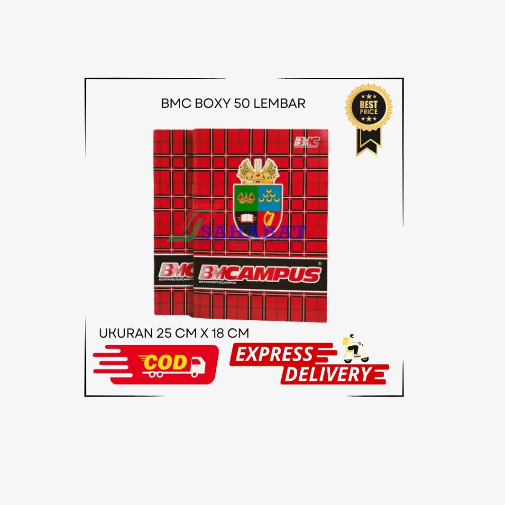

READY STOCK BMC CAMPUS 50 LEMBAR / BUKU TULIS / BUKU CAMPUS MURAH