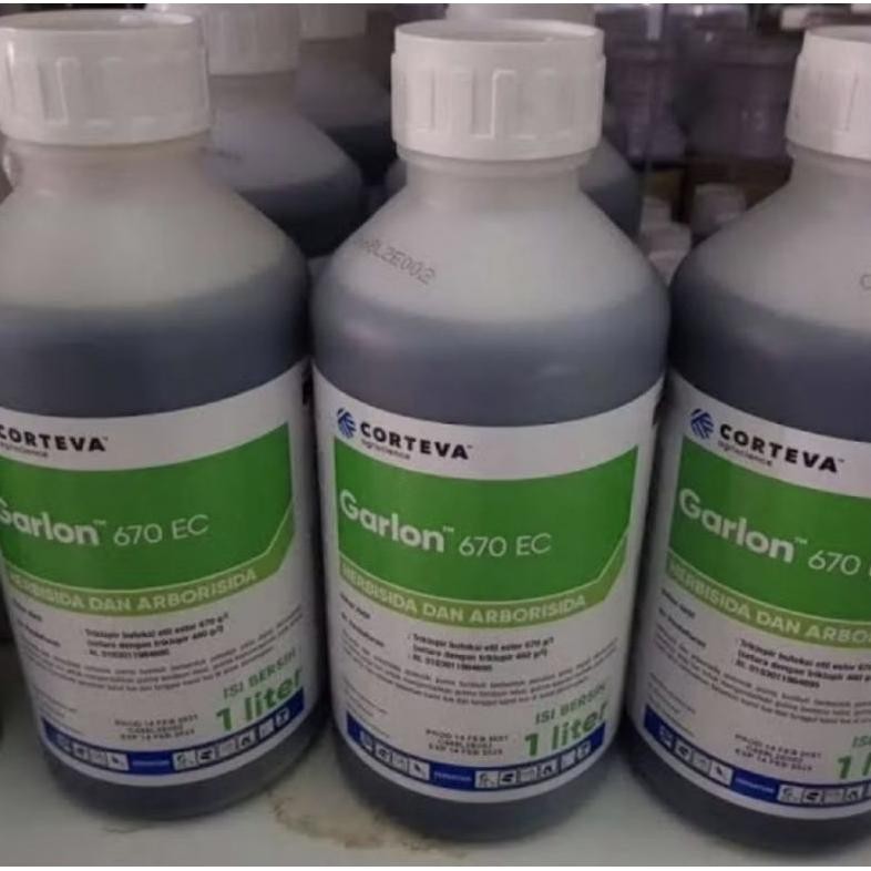 TERLARIS Garlon 1 Liter Kemasan Baru Membasmi Pohon Kayu Siap kirim