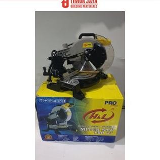 READY STOK HNL PROMO Miter Saw 10 In MITTER MESIN POTONG ALUMUNIUM KAYU ryu RYU RMS 180 Mesin Potong