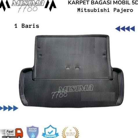 Karpet 5d bagasi mobil Mitsubishi Pajero