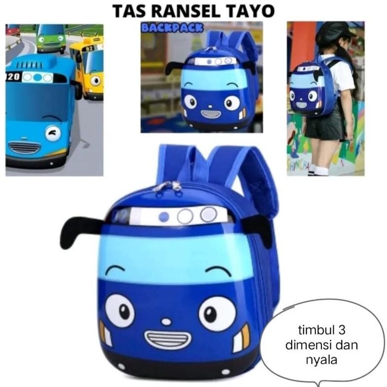 tas anak tayo/tas anak sekolah tayo/tas anak laki laki tayo/tas anak ransel tayo/tas anak tk tayo/ta