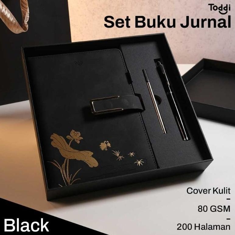 

READY STOCK Primal Toddi Set Buku Jurnal Leather Notebook Diary 80GSM 200 Halaman JG663 quality