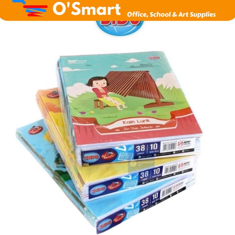 

READY STOCK SINAR DUNIA Buku Tulis Isi 38 Lembar (1 Pack isi 10 Pcs)
