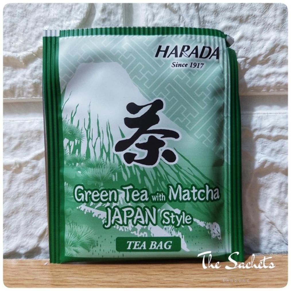 

Harada Green Tea With Matcha Japan Style Box - 50 Sachet (Baru)