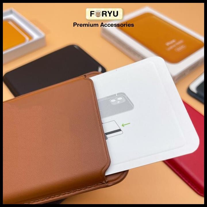 

Foryu Soft Leather Card Holder Hp Kulit Premium Pocket Card Case Harga Promo