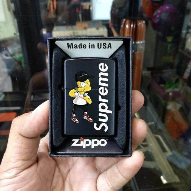 Zippo supreme Bart Simpson keren dan limited