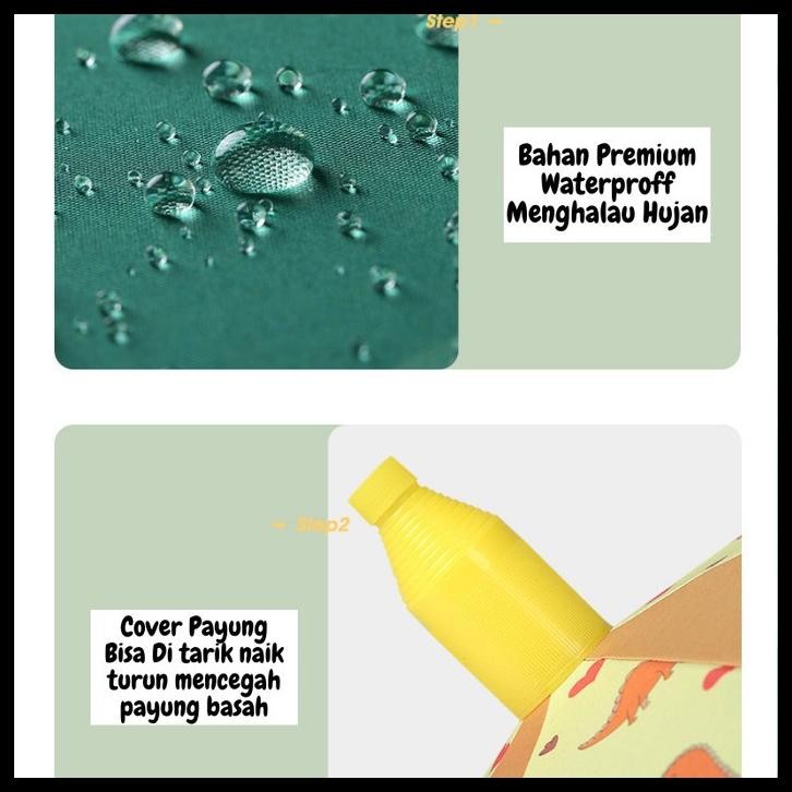 PAYUNG ANAK LAKI LAKI PEREMPUAN KARAKTER LIPAT KUPING ST0010