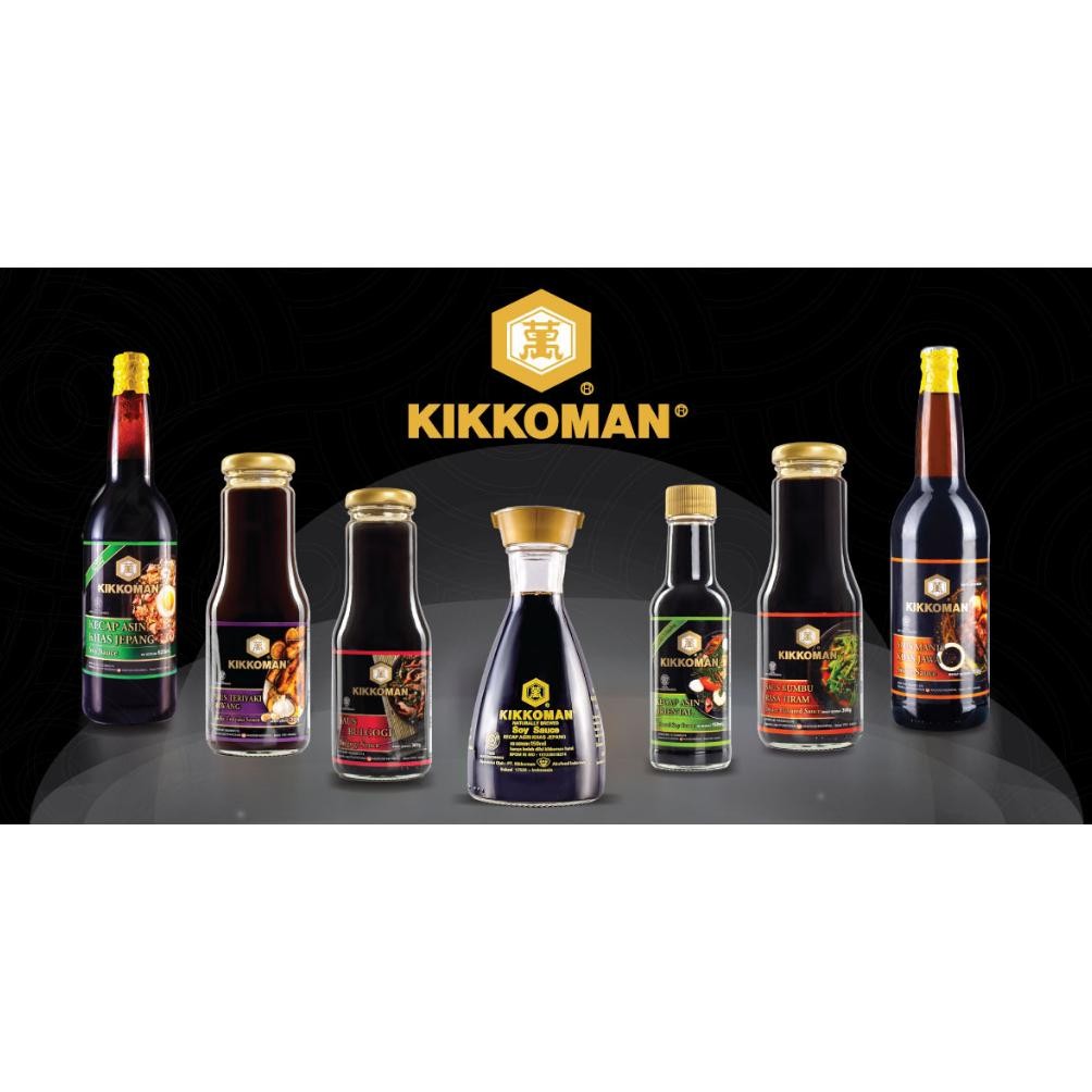 

Kikkoman Retail Pack All Variant Halal 150ML - 300GR
