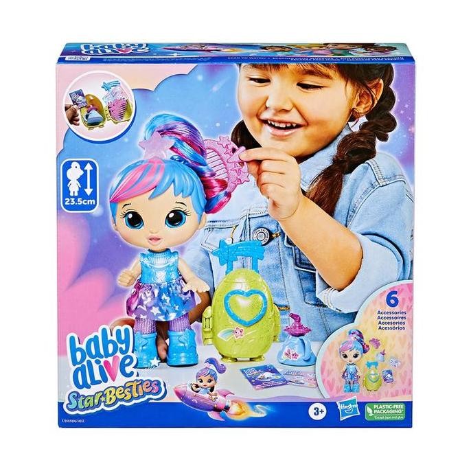 Toys Kingdom Baby Alive Boneka Bayi Star Besties Stellar Skylar F7359