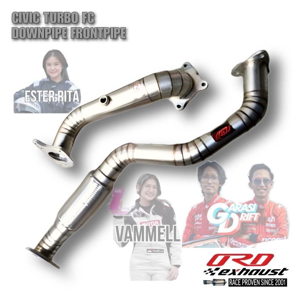 MERBAU ORD Exhaust Knalpot Racing Frontpipe Civic Turbo Exhaust