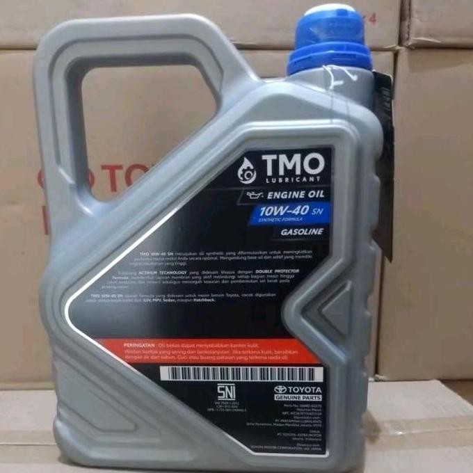 Oli Mobil Tmo Toyota 4 Liter Bensin 10W-40 Galon - Asli