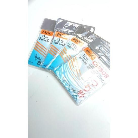 Original Kail Pioner Mix Akitakitsune Size 0.1 0.3 0.6 0.8 Kail Berlubang Carbon Kailp000988