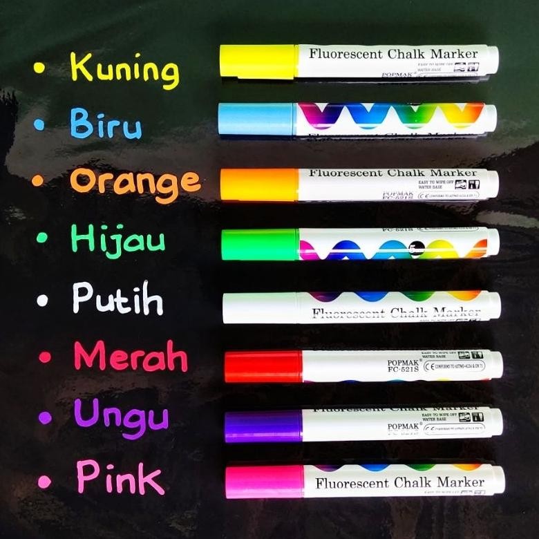 

Cod Spidol Bazic Fluorescent Chalk Marker Paling Laris
