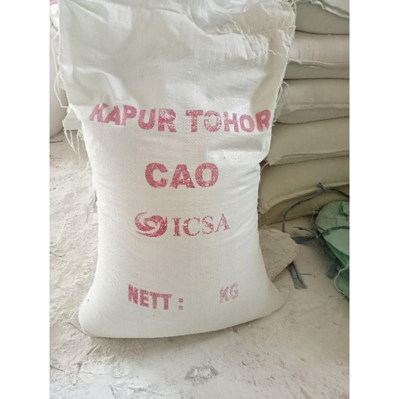 Termurah Kapur Tohor Bubuk 1 Kg ,Kapur Tohor Cao Bubuk Kering / Apu / Kapur Sirih / Kapur Racun Shop