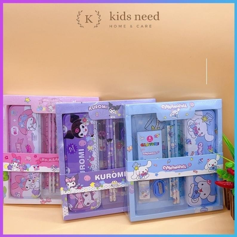 

Terlaris Kotak Pensil Anak Set 7 In 1 Stationery Untuk Hadiah Anak Sekolah / Alat Tulis Set Kotak Pensil Karakter Murah Lucu