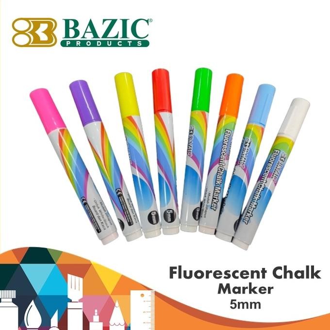 

Promo Bazic Fluorescent Chalk Marker / Bazic / Spidol Bazic / Bazic Fluorescent Chalk Marker 5Mm Bahan Terbaik