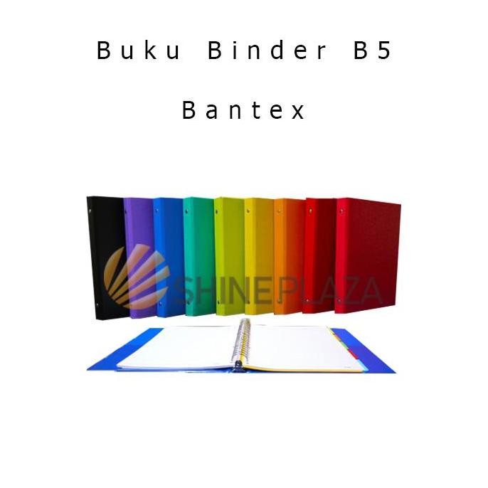 

PROMO Binder Note Bantex B5 - Buku Tulis Catatan Notebook Ring Loose Leaf
