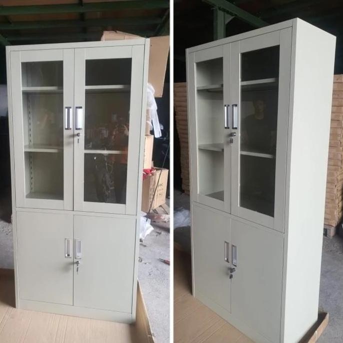 

JUAL lemari arsip plat besi lemari arsip/ file kantor besi lemari arsip putih kombinasi