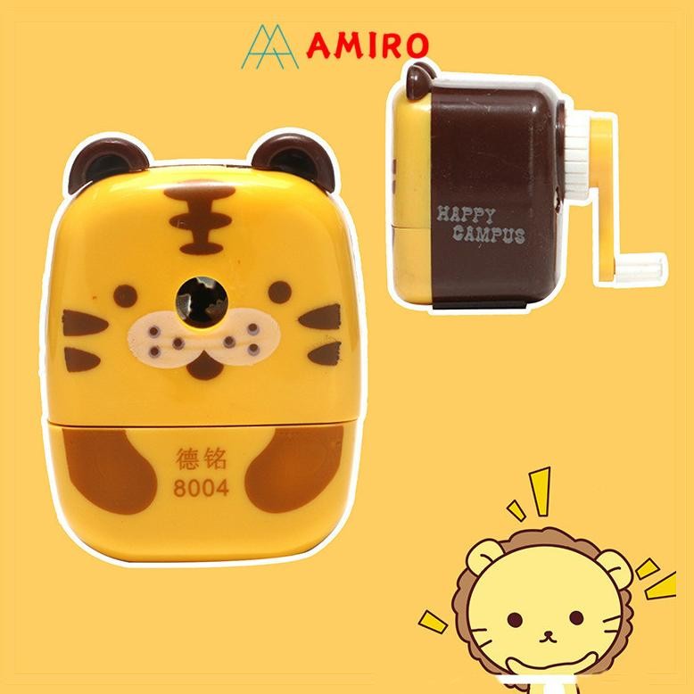 

Mewah Serutan Meja Karakter Animal Lucu / Rautan Putar Mini Hewan Harimau Panda