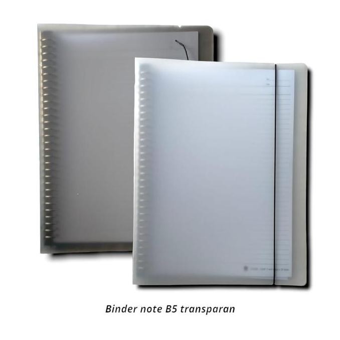 

DISKON MAP BINDER NOTE LOOSE LEAF 26 RING BESI COVER POLOS TRANSPARAN