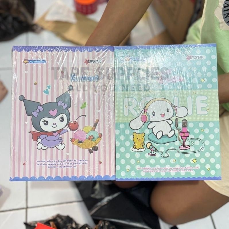 

Mudah Buku Tulis Karakter Lucu 38 Lembar / Buku Tulis Sekolah (1 Pack (Isi 10Pcs)