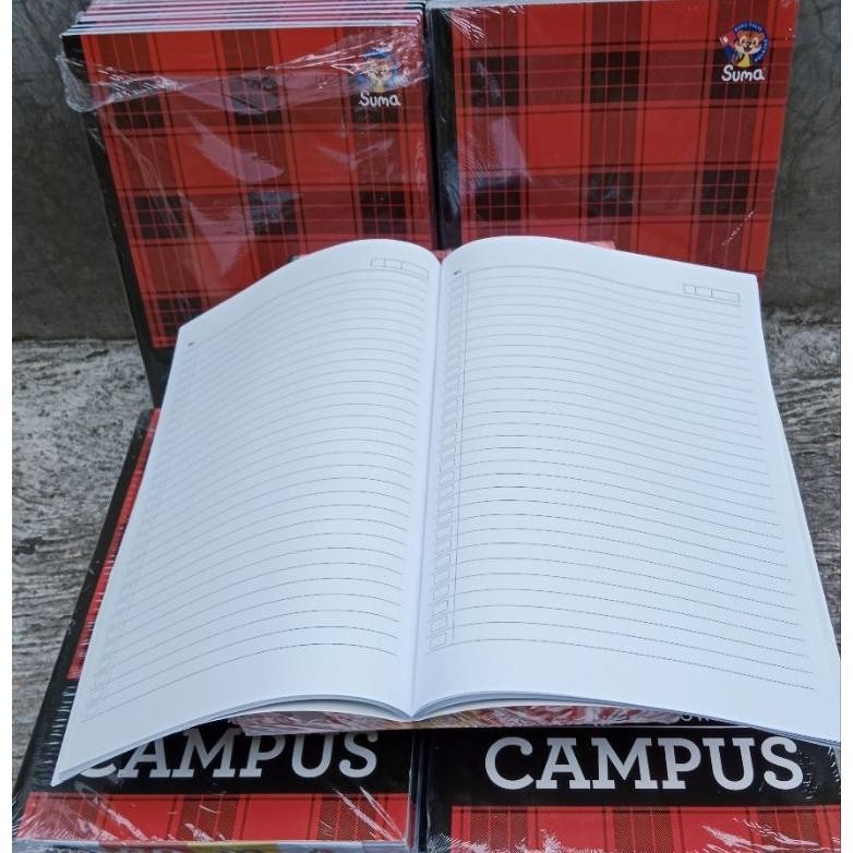 

Praktis Promo Isi 5 Pcs Buku / Buku Tulis Suma Campus 50 Lembar / Buku Catatan Ukuran Boxy