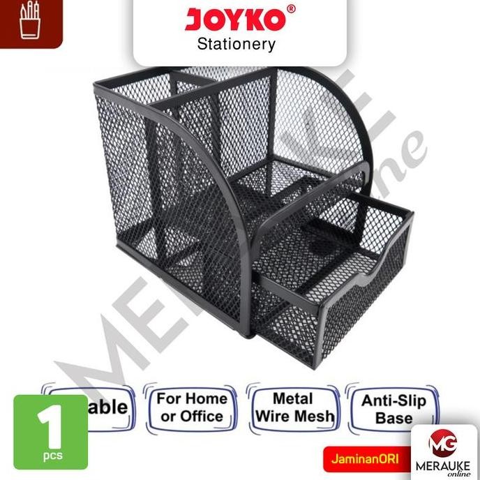 

HOT PROMO JOYKO Desk Set / Pen Holder / Tempat Alat Tulis Jaring Jala DS-18