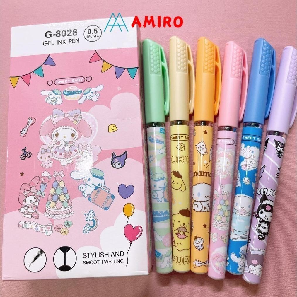 

Mudah Digunakan (12Pcs) Pulpen Ipen Youmei / Bolpen Pen Apel / Gel Pen Apple Youmei Karakter Lucu